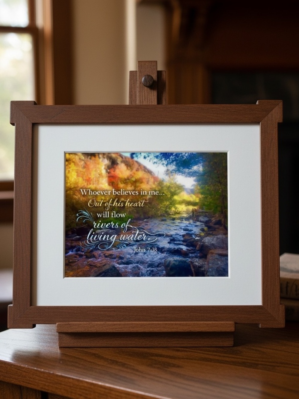 DDS Art Print, 8x10, Bible Verse, Paper Print, Unframed, Photo Inspired Series